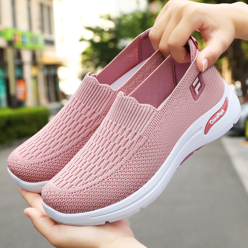 Women's shoes 2025 spring new cross-border shoes wholesale a stirrup mom shoes lightweight walking shoes hundred casual shoes