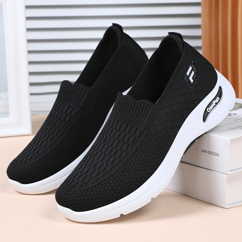 Women's shoes 2025 spring new cross-border shoes wholesale a stirrup mom shoes lightweight walking shoes hundred casual shoes